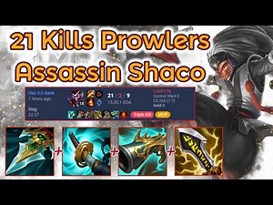 Prowlers Crit Shaco Jungle - PreS13 Ranked [League of Legends] Full Gameplay - Infernal Shaco