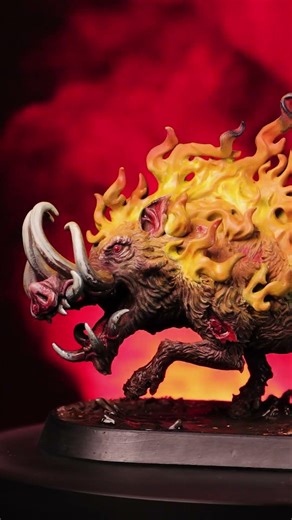 🔥 When Fire Charges… Who Stands Their Ground? 🐗