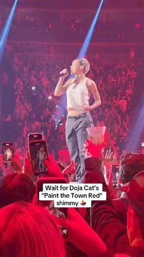Doja Cat lit the crowd red with her performance of “Paint the Town Red” at the #iHeartFestival2024 in Las Vegas. ❤️ | Billboard