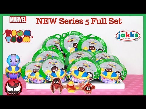 Marvel Tsum Tsum Mystery Packs Series 5 Full Set
