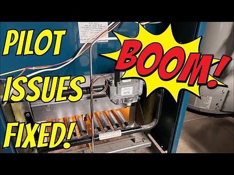 Pilot Lighting Instructions No Heat Gas Steam Boiler Pilot Issues Fixed