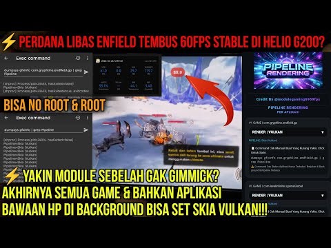 🔥Real Skia (Vulkan) All Game/Aplikasi Performance Meningkat! Plugin/Module Gaming Pipeline Rendering