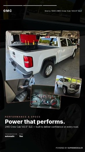 2017 GMC Sierra 1500 SLE Crew Cab - Just In