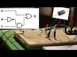 Logique combinatoire : Réalisation des *Ports logique* à base des diodes