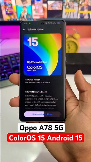 Oppo A78 ColorOS 15 Android 15 Update Features 🔥