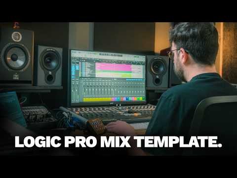 The Logic Pro template I use on every mix