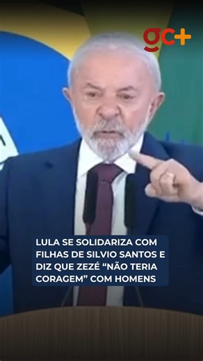 GCMAIS on Instagram: "O presidente Luiz Inácio Lula da Silva manifestou solidariedade às filhas de Silvio Santos nesta quinta-feira (18), ao comentar as críticas feitas por Zezé Di Camargo à direção do SBT, atualmente comandada por mulheres da família do fundador. A fala ocorreu após a emissora cancelar a exibição de um especial de Natal do cantor, episódio que gerou reação interna e declarações públicas do artista contra a gestão do canal. Durante o comentário, Lula classificou o ataque como in