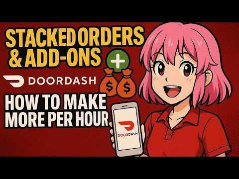 Stacked Orders & Add-Ons on DoorDash: How to Make More Per Hour