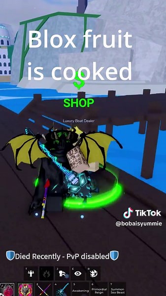 Draco Flashstep Update Showcase in Blox Fruits