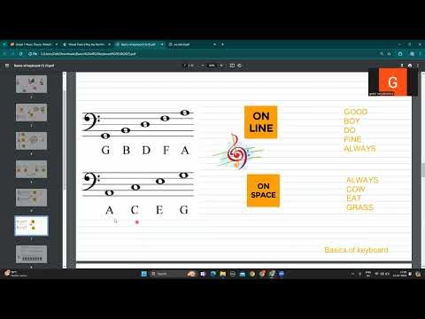Treble and Bass Clef Notes | Grade 1 Music Theory | Trinity College London | Tamil