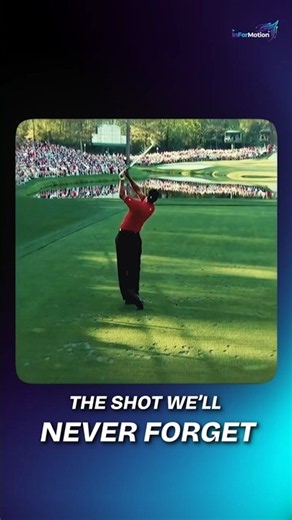 The Most Impossible Shot in Golf History 😲 Tiger Woods 2005 Masters Chip-In