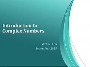 Introduction to Complex Numbers
