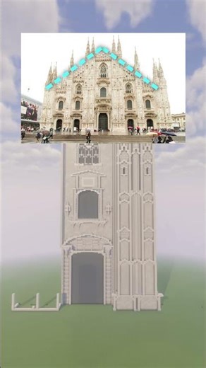 Building the Milan Cathedral in Minecraft