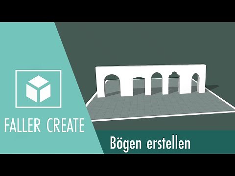 FALLER CREATE Tutorial – Konstruktion von Bögen