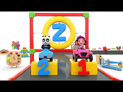 Pinky and Panda Play with Alphabet