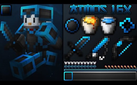 Atmos [16x] MCPE PvP Texture Pack by Mek