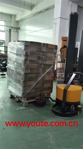 youte robot wrapping machine pallet robot wrapping machine