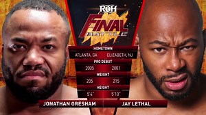 2021.12.11 ROH Final Battle 2021 - End Of An Era Jay Lethal vs. Jonathan Gresham