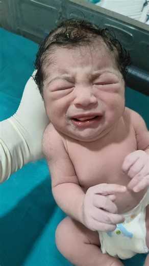 8.1K views · 1.5K reactions | Baby delivered successfully! Doctor's skilled care ensured a safe and healthy delivery for both mother and baby殺❤️ #baby #cutebaby #delivery #newborn #docter #cute #afterbirth #nicu | Docter Indu | Facebook
