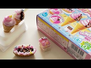 [DIY Kit] Popin Cookin Whipped Cake Shop: Ice cream | Kracie