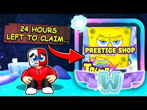 You ONLY Have 24 Hours Left In SpongeBob Tower Defense..
