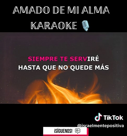 Karaoke de Amado de Mi Alma: Alabanza y Adoración