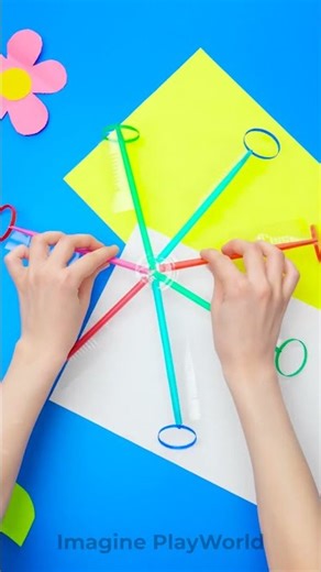 🫧 DIY Soap Bubbles! Fun & Easy for Kids ✨ #kidscrafts #bubblefun #diy