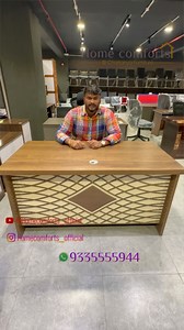 47K views · 1.2K reactions | ONLY 4200 Office Table AND Chair COMBO OFFER PLS WATSAPP US 9335555944 @shanmukajay . . . #furniture #design #interior #home #sofa #luxuryfurniture #topreels #woodenfurniture #style #bedroom #sofaset #trending #marblediningtable #dining #6seaterdiningtable #furnitureshowroom #importedfurniture #lshapesofa #recliner #sofacomebed #cornersofa #teapie #bedroom #livingroom #diningroom #tiktok #trending #trendingreels | Home Comforts | Facebook