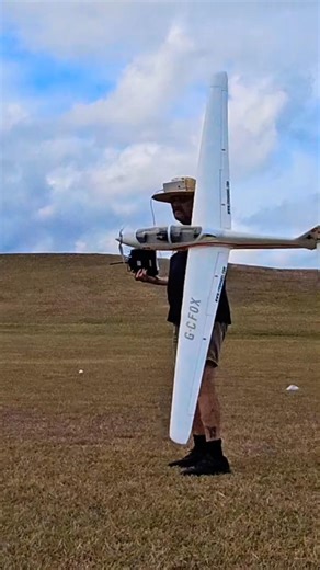 FOX 2300mm rc glider hand launch # #rcplane #rc #aviation #shorts