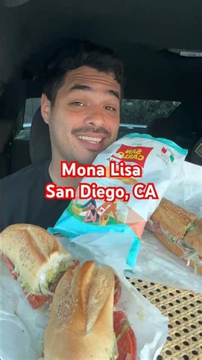The BEST deli I’ve tried! 🔥 Mona Lisa in Downtown, San Diego, CA 😮‍💨 #sandwich #foodreview #short