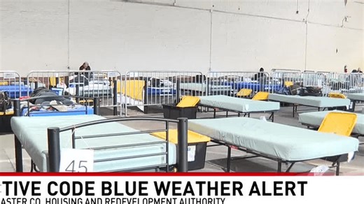 Lancaster County businesses provide relief for homeless community during 'Code Blue'