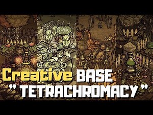 DST BASE DESIGN SHOWCASE - "Tetrachromacy" creative build in Don't Starve Together