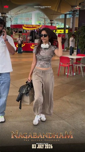 Nagabandham Arrives in Mumbai for the Hindi Trailer Launch | Virat Karrna | Nabha Natesh | #YTShorts