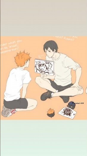 hinata and kageyama core 😆❤️ #haikyuu #fyp