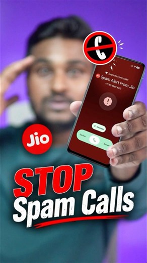 Jio Sim ❌ Stop Spam Calls & Message😲