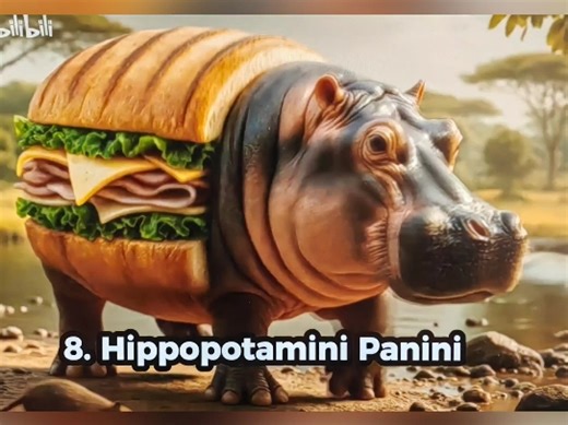 国外山海经Hippopotamini Panini河马迷你帕尼尼的设定故事
