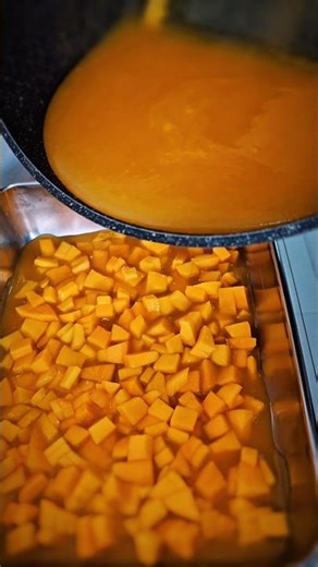 Mango Pudding homemade recipe.