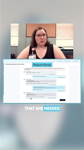 How a Portal Message Guided a Med Change 💬 #healow