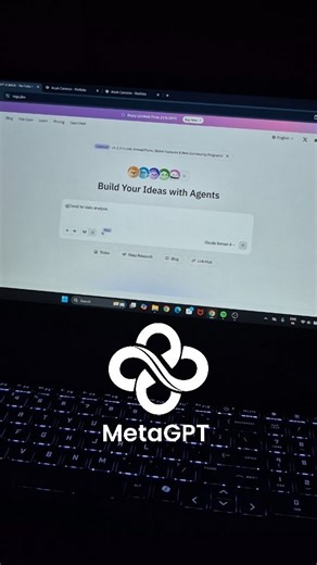 Arush Cameron | Graphic Designer on Instagram: "With MetaGPT (MGX), creating a full web layout takes one single command. From color changes to UI transformations — everything happens in real time. ✨ Built my new portfolio page with MGX’s multi-agent power. 💡 Just type your idea… and it comes to life. 🎯 Try it yourself — link in bio! #MetaGPT #MGX #AItools #AIdesign #WebDesign #DesignerLife #graphicdesign"