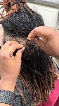How to interlock locs #interlock #interlocking #fyp