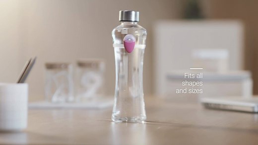 How to turn your regular water bottle into personal hydration reminder? Ulla glows to remind you to drink water at least 2 times per hour and turns any bottle or glass into a hydration reminder in less than 5 seconds. Meet your new smart gadget at www.ulla.io | Ulla - Smart Hydration Reminder