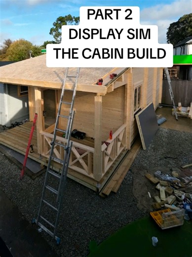 The Golf Cabin Build Part 2 - Simulated Experience