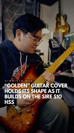 Keeping things clear from the chorus to the end of 'Golden' on the Sire #S10HSS.