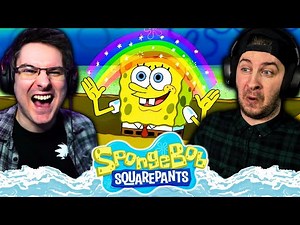 SPONGEBOB SQUAREPANTS Season 3 Episode 4 REACTION! | Nasty Patty/Idiot Box