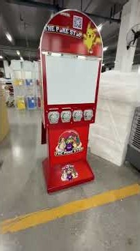 4-Column Tattoo Vending Machine with Pedestal Base (TM450R)