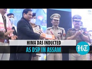 Hima Das inducted as DSP in Assam Police, says 'will continue athletics career' Known as 'Dhing Express', the athlete has been appointed under the Integrated Sports Policy of the state govt. The 21-year-old international sprinter had won a gold medal in Asian Games in 2018. | Hindustan Times