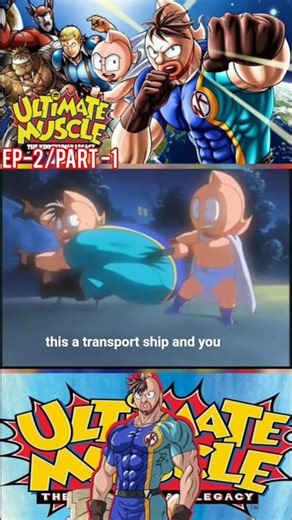 ULTIMATE MUSCLE 💪#anime #funnyanime #funny #musclebuliding #comedyanime #
