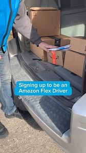 Earn extra money today for you and your family! 📦 With Amazon Flex, you're in the driver’s seat - choose your own schedule & use your vehicle to deliver packages. | Amazon Flex