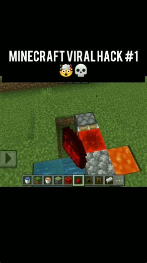 minecraft viral hack #1 #minecraft #gaming #viral #shorts