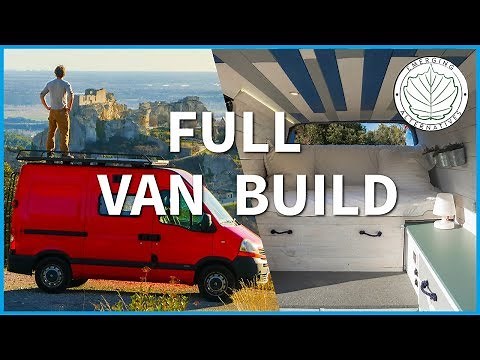 How to build a Camper Van / Studio - DIY conversion (Step by step)